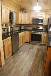 Modern Cabin on wooded 20 acres with scenic view