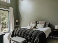 Modern Luxury 2-bedroom house in peaceful Haines Falls with AC, WiFi, Large TVs Hotels in Hunter