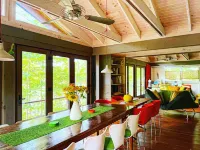 Modern Comfort Meets Nature  -Private Dock, Fire Pit & Detached Sleep Cabins