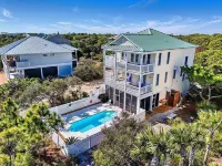 The Sand Bar 🐶Friendly, Beach Views, Private Pool & HotTub, SGI Gated Community
