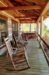 Oma's Cabin on Arkansas River - cozy remote cabin overlooking the Arkansas River
