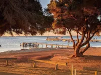 Bright beach cottage Hotel a Leeman