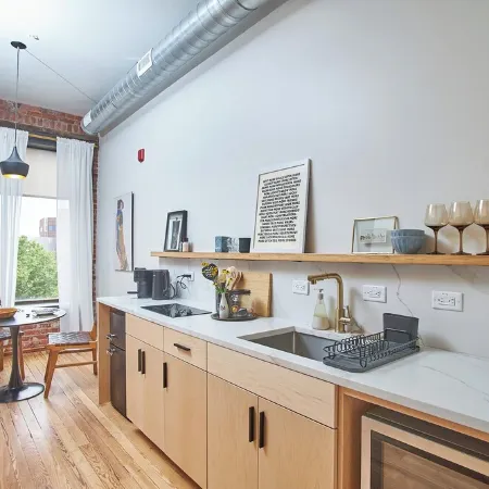 Charming European-style Studio in the Historic Orenge Building, Downtown Durham.