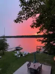 Relax in Raymond's lakefront 2-bedroom vacation home, just steps to Sebago Lake