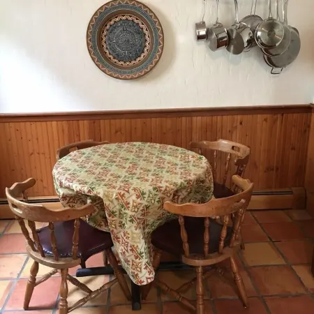 Large, late 1800s home. Secluded, yet adjacent to downtown Bar Harbor.