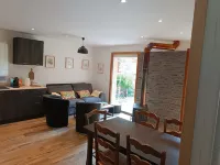 Spacious three-room apartment in the village center at the foot of the slopes