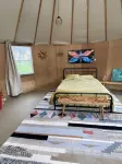 Riverfront Yurt w/ Hot Tub Near Hot Springs, Hiking & Kayaking Hotels in 