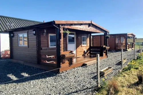 Harlosh Log Cabins, Cabin No 1