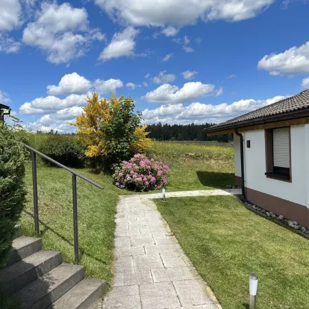 Holiday house in the quietly located holiday park Tennenbronn Отели в г. Шрамберг