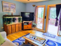 Mountain Views, Huge Deck, Fireplace & Jetted Tub