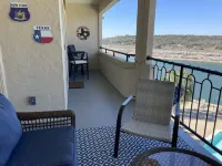 Amazing top floor view in a newly renovated Lake Travis Condo on Private Island Hotels in Lago Vista