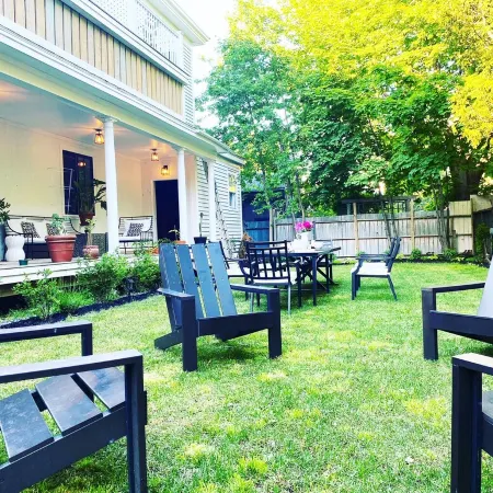 3500 SF Original School transformed into an artful,  gorgeous village home, yard
