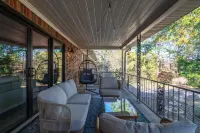 Private Heated Indoor Salt Water Pool House on 4 Acres! 2 Game Rooms & Fire Pit