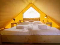 Well Furnished Tent Lodge with Terrace Near Veluwe Hotels in Kootwijkerbroek