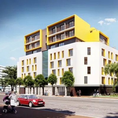 Residhome Dijon Cité des Vignes Hotels near Monge Tramway Station
