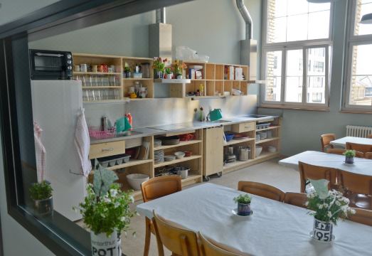 호스텔 공용 공간