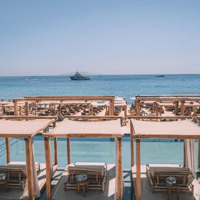 Branco Mykonos Отели рядом с достопримечательностью «Пляж Платис-Гиалос»