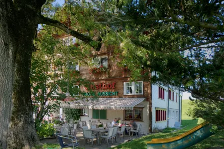 Hotel Frohe Aussicht Отели в г. Гонтен