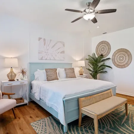 Beach Cottage 3 Bed 2 Bath Heated Pool Free Golf Cart Bring Your Boat RV Private 1AC lot