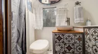 Beachfront Steampunk Airstream, Cosy Year-Round Glamping on the Kitsap Peninsula