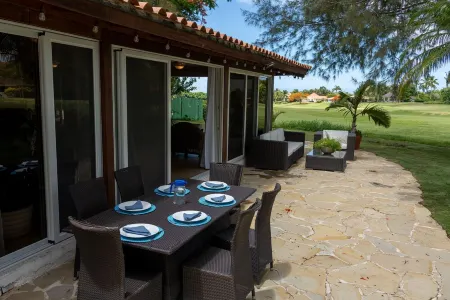Prepare to be pampered! Golf, lagoon & ocean vista views  at Tres Palmas Villa!
