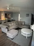 Blue Door upper apartment with King Bed