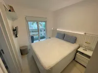 Comfortable 3 suites, air conditioning, Gourmet balcony, 200 meters from the sea