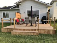 The Dock- walk to beach & village