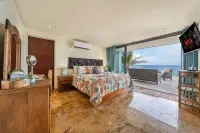 Four bedroom Caribbean oceanfront villa with stunning ocean views and two pools