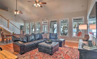 Lakefront Retreat w/ Game Room & Private Dock!