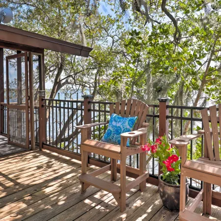 Riverfront Merritt Island Bungalow w/ Dock & Deck