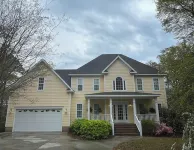 Luxury 5-bedroom house in Cedar Point with AC, WiFi, hotub, private yard & more!