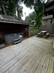 Serene Watermouth Cabin Retreat With Hot Tub & Stunning Coastal Views