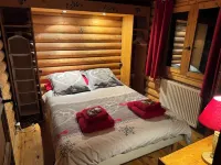 Cosy traditional self-catered 13 bedroom log cabin chalet in Courchevel La Tania