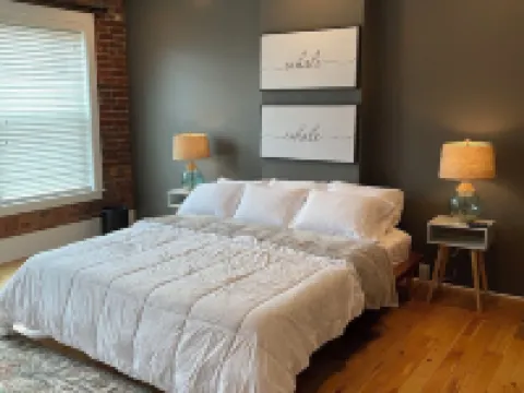 Swanky 1-bedroom loft apartment, located directly on Market street Hotels in Corning