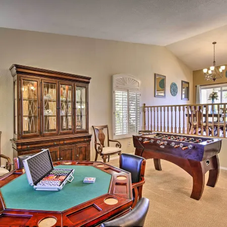 Boat Dock, Game Room! Lakefront Glendale Getaway