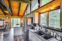 Private Hot Tub Riverfront Escape in Shawano - 3-Star