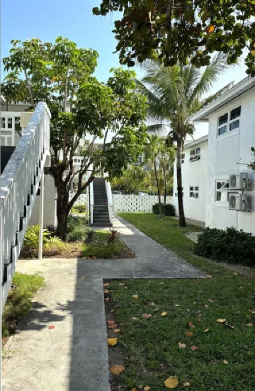 2 bedroom condo just footsteps from the beach in Freeport, Bahamas.