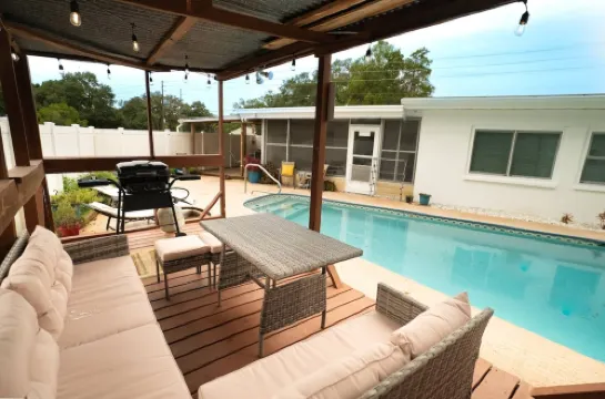 Heated Pool and Spacious Outdoor Area - Inviting Florida Retreat