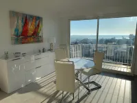 RARE DOUBLE SEA VIEW crossing: 180° bay of ROYAN and 180° on St Georges