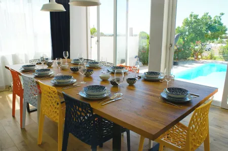 Villa in the south of Sardinia with sea views and private pool