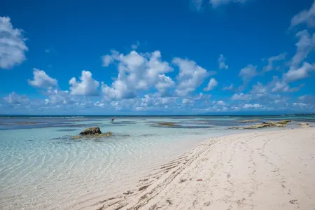 A haven of peace between pool and beach