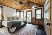 Cabin on Water  Scenic Fly Fishing Firepit Games
