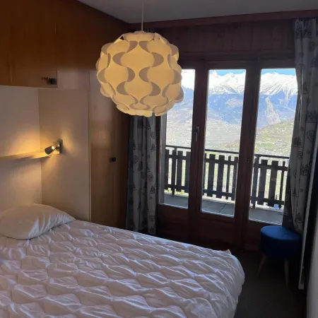 Apartment in Veysonnaz with Stunning Views
