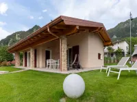 Villa by Lake Idro with Mountain Views