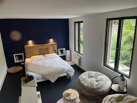 Cozy cottage in charming Les Andelys with AC, WiFi