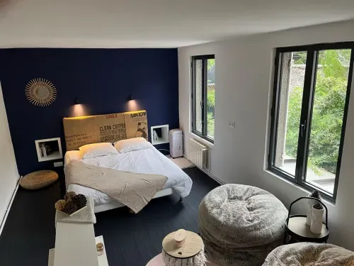 Cozy cottage in charming Les Andelys with AC, WiFi