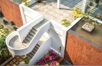 Modern 2bhk w Pool Access 5km to Coco Beach Hotels in Nerul