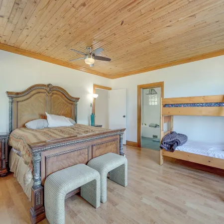 Lakefront Eufaula Escape w/ Dock + Private Beach!