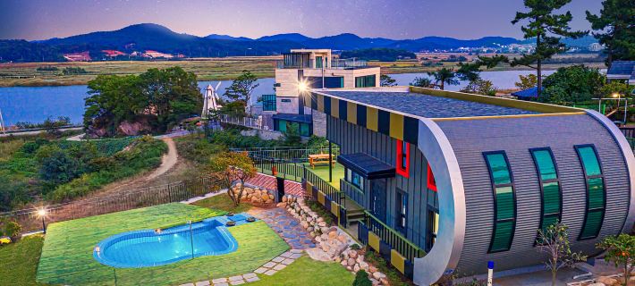 대부도 와우펜션 안산 호텔